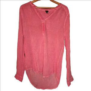 Blue Saks Fifth Avenue Pink Top